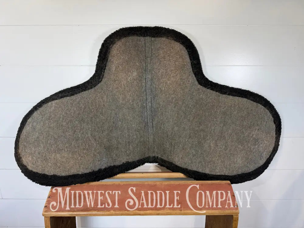 Diamond Wool Australian Stock Saddle Pad Maroon 50” x 25” - Saddle Pad