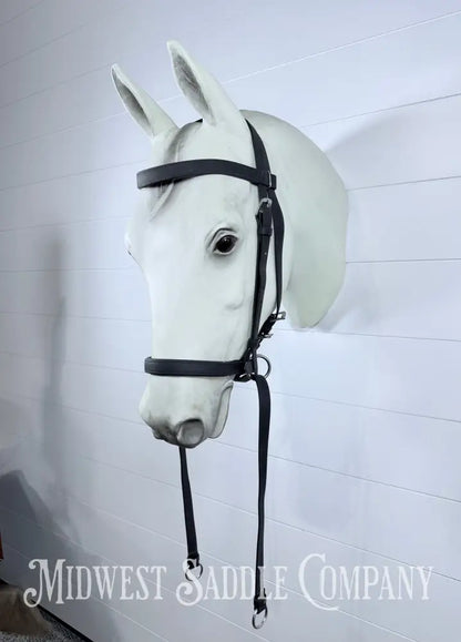 Dr. Cook’s Style Black Synthetic Beta Bitless Bridle Large Horse Size - Bridles & Headstalls