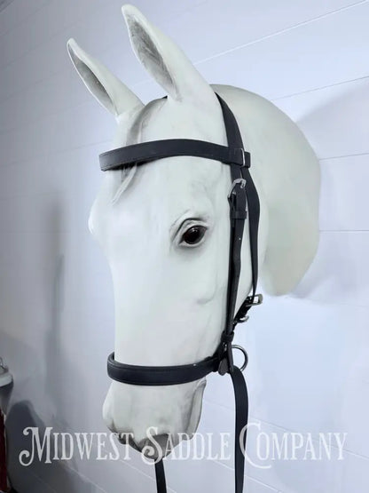 Dr. Cook’s Style Black Synthetic Beta Bitless Bridle Large Horse Size - Bridles & Headstalls