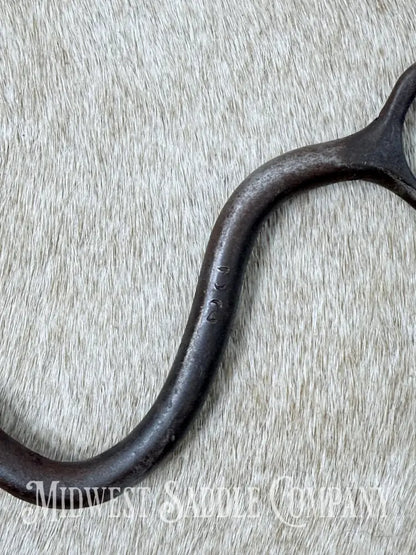 Dutton Bits Single Jointed Calvary Shank Bit 5” - Bit