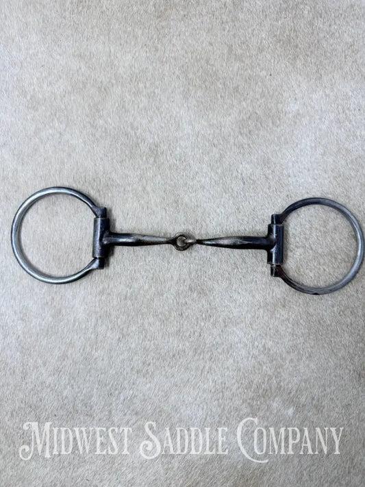 Dutton Single Jointed Snaffle Western Dee Bit Sweet Iron 5.25” - Bit