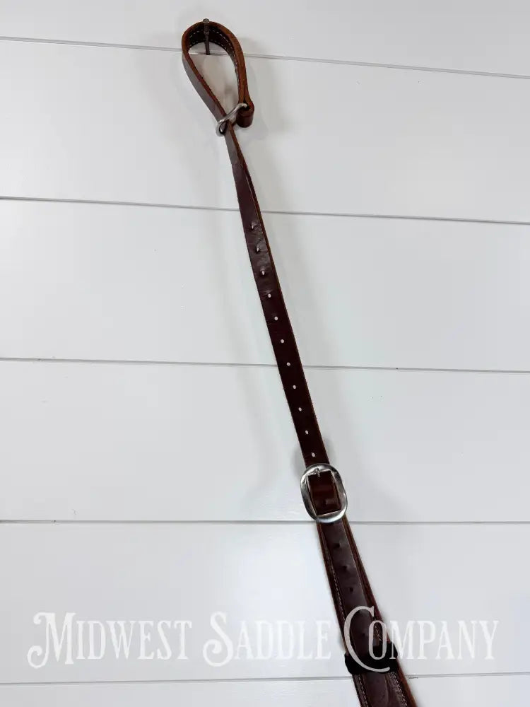 Heavy Oil Pulling Breast Collar Leather Full Horse Size - Breast Collar
