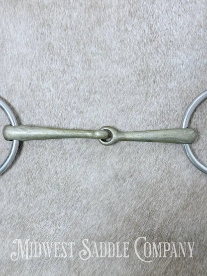 Herm Sprenger HS Germany Loose Ring Snaffle Bit Copper Plus Mouth 145 mm 5.71” - Bit