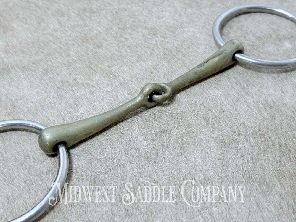 Herm Sprenger HS Germany Loose Ring Snaffle Bit Copper Plus Mouth 145 mm 5.71” - Bit