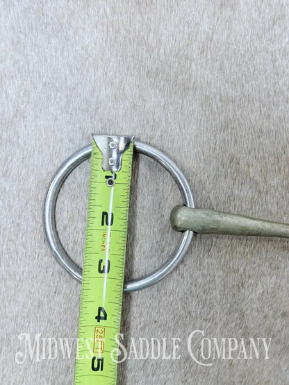 Herm Sprenger HS Germany Loose Ring Snaffle Bit Copper Plus Mouth 145 mm 5.71” - Bit