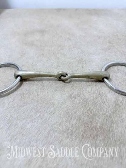 Herm Sprenger HS Germany Loose Ring Snaffle Bit Copper Plus Mouth 145 mm 5.71” - Bit