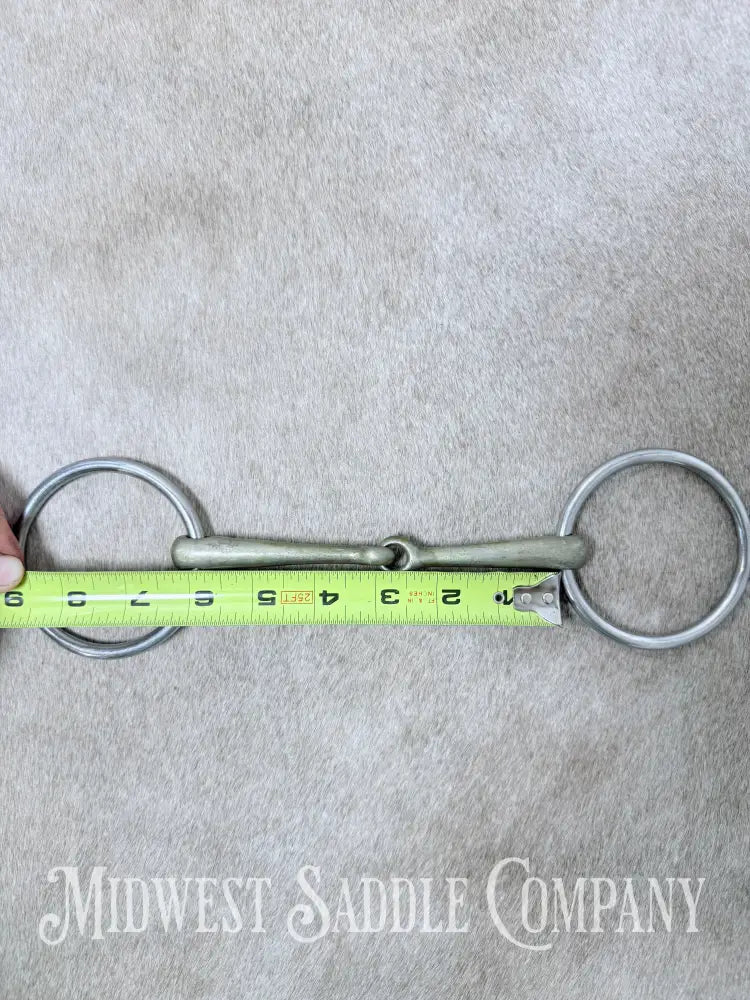 Herm Sprenger HS Germany Loose Ring Snaffle Bit Copper Plus Mouth 145 mm 5.71” - Bit