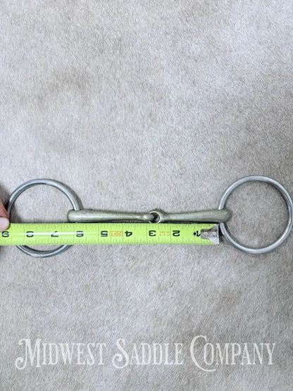 Herm Sprenger HS Germany Loose Ring Snaffle Bit Copper Plus Mouth 145 mm 5.71” - Bit
