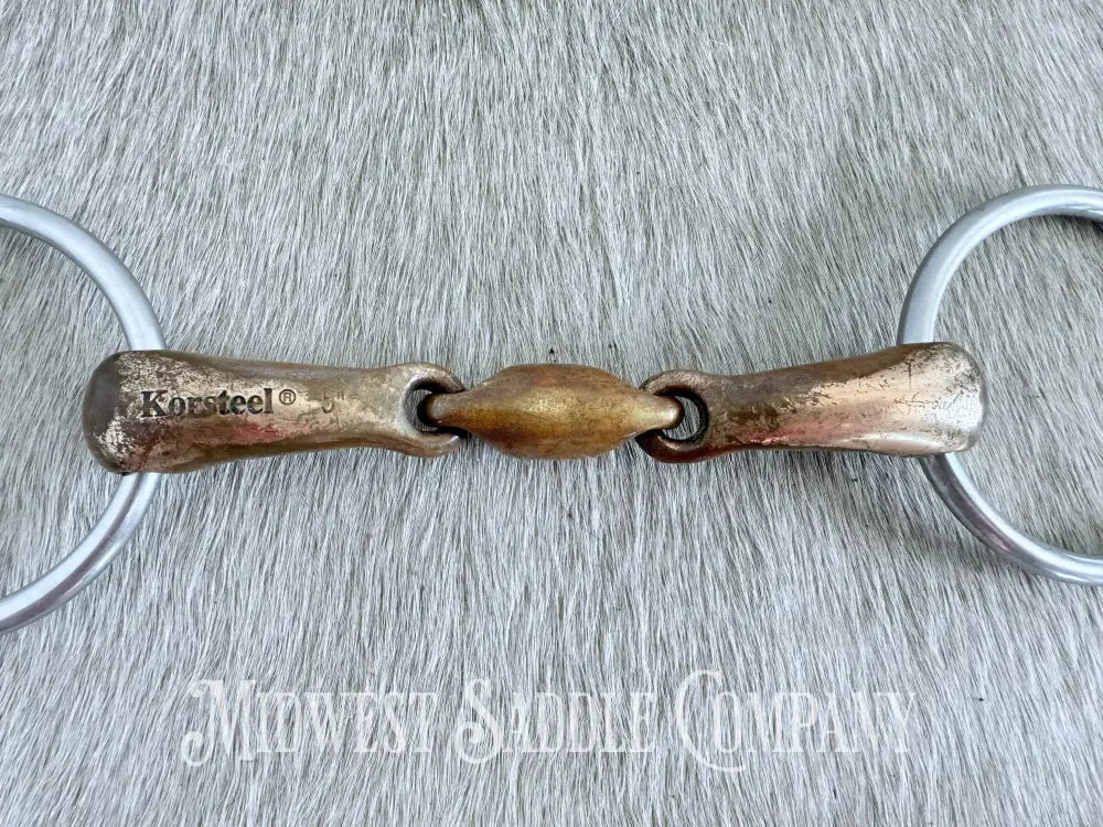JP Korsteel Copper Mouth Loose Ring Snaffle 5” Bit
