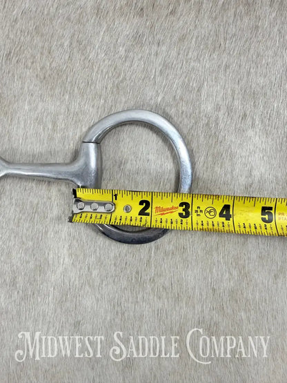 Korsteel Stainless Steel Eggbutt Snaffle Bit 5” Bit