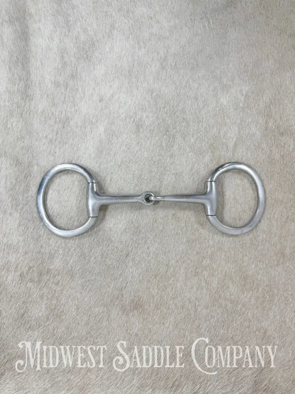 Korsteel Stainless Steel Eggbutt Snaffle Bit 5” Bit