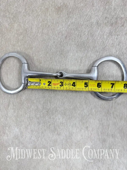 Korsteel Stainless Steel Eggbutt Snaffle Bit 5” Bit