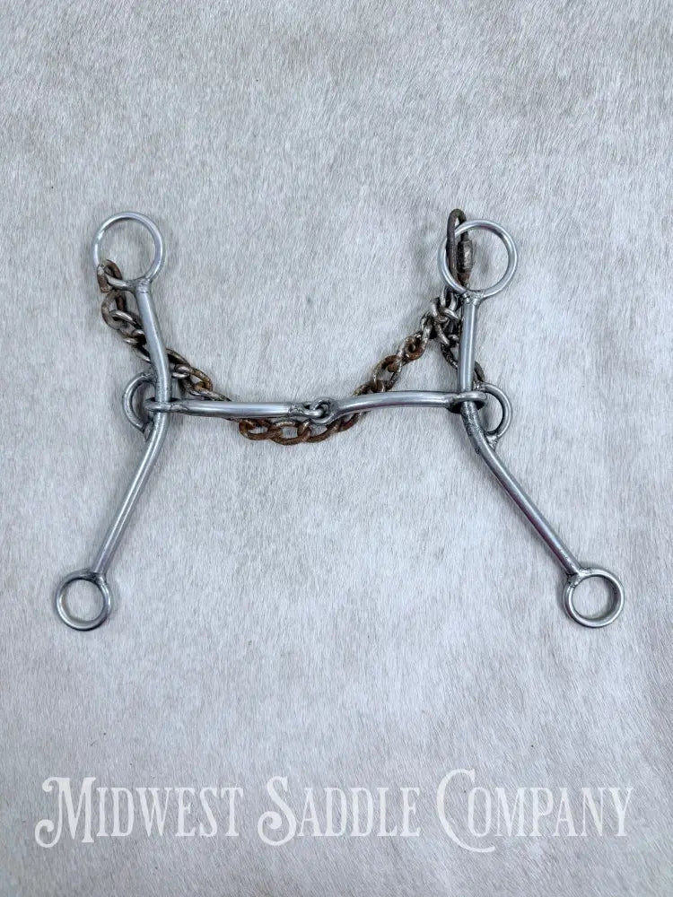 L & W Lift Smooth Snaffle Bit 5” Bit