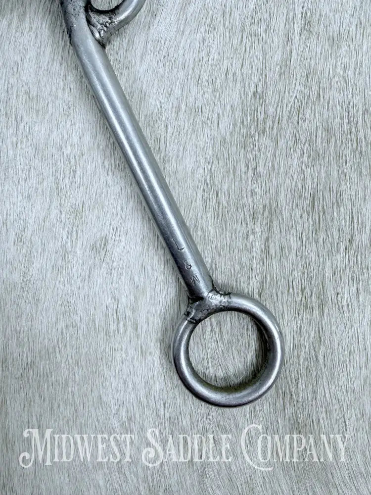 L & W Lift Smooth Snaffle Bit 5” Bit