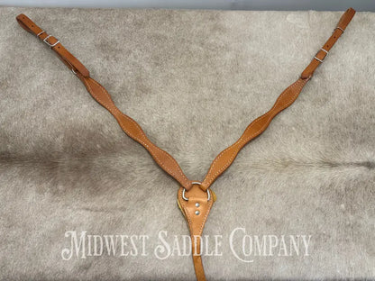 Light Oil Plain Scalloped Breast Collar Breast Collar