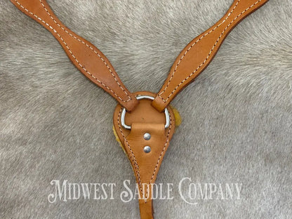 Light Oil Plain Scalloped Breast Collar Breast Collar