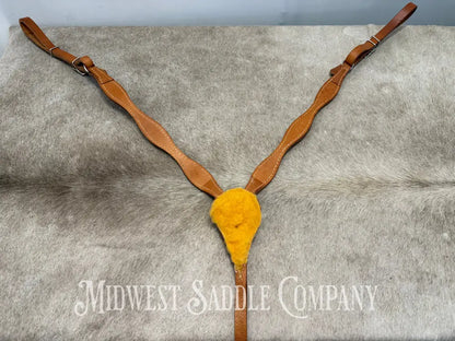 Light Oil Plain Scalloped Breast Collar Breast Collar