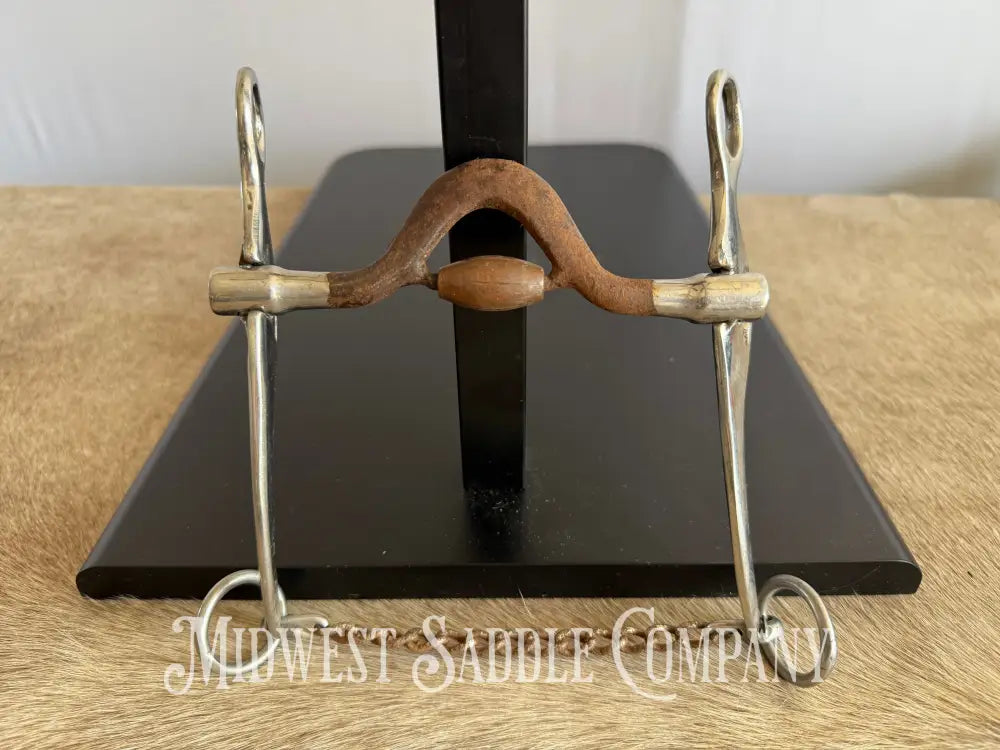 Medium Port with Roller Western Horse Training Bit