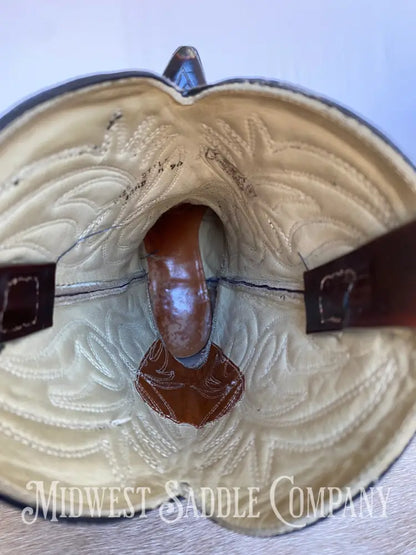 Vintage Texas Brand Western Leather Cowboy Boots - Mahogany Red Brown Men’s 10 1/2 D