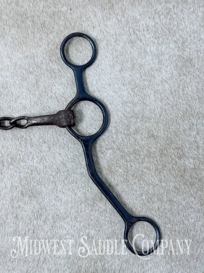 Metalab Black Steel Gag Bit 5” - Bit
