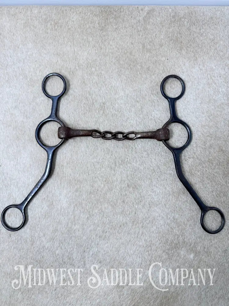 Metalab Black Steel Gag Bit 5” - Bit