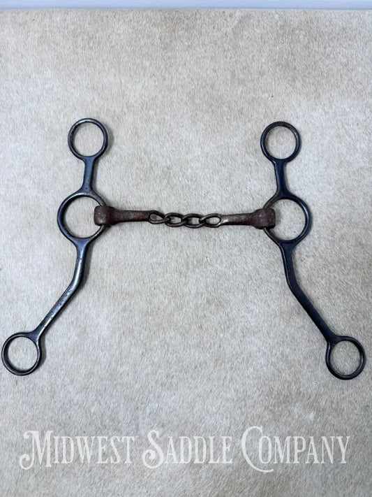 Metalab Black Steel Gag Bit 5” - Bit