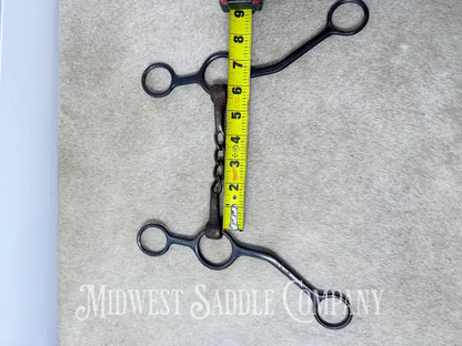 Metalab Black Steel Gag Bit 5” - Bit