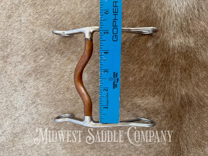Metalab Partrade Copper Low Port C-Shank Western Horse Bit Bit