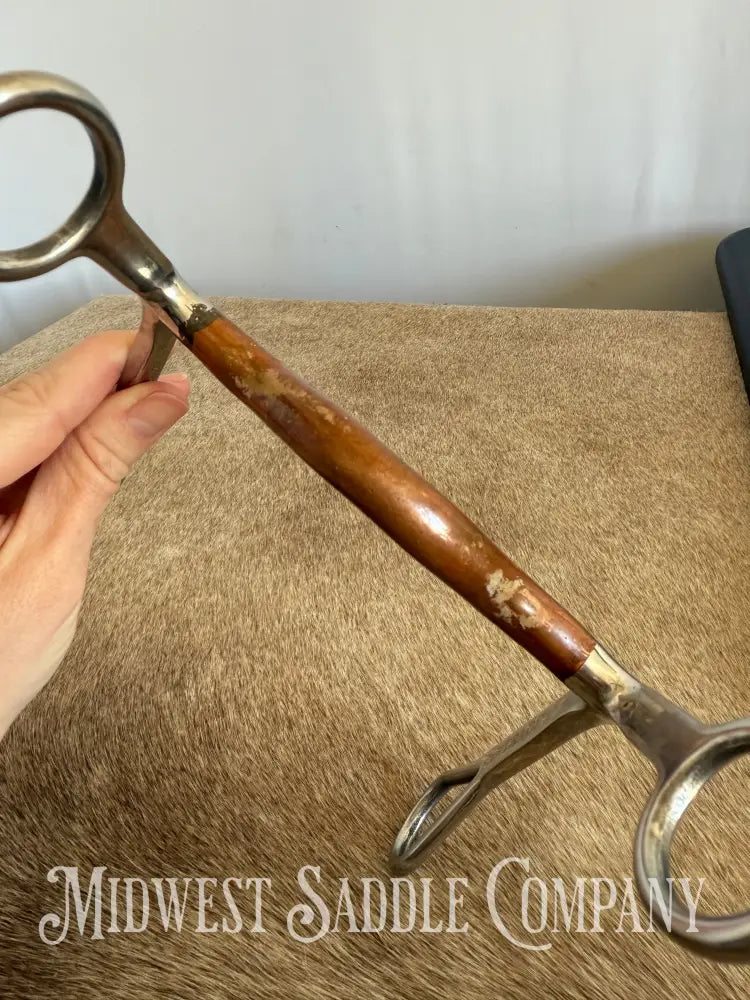 Metalab Partrade Copper Low Port C-Shank Western Horse Bit Bit
