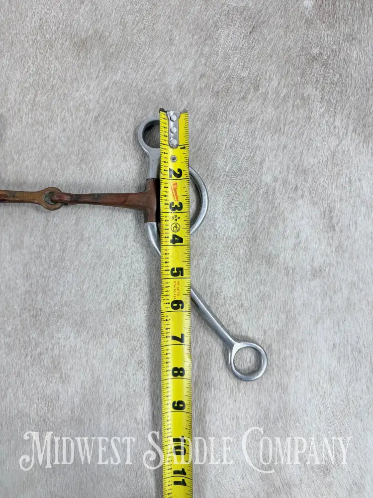 Metalab Partrade Stainless Steel Copper Mouth Snaffle Training Bit Bit
