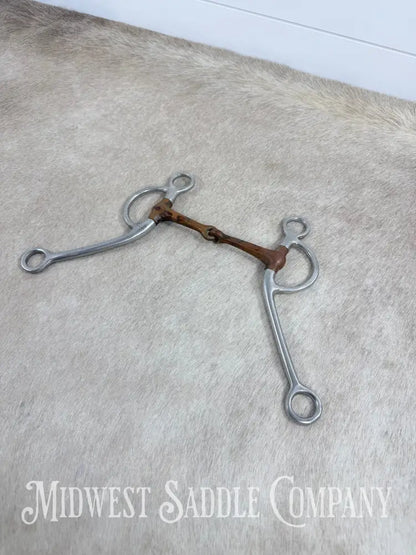 Metalab Partrade Stainless Steel Copper Mouth Snaffle Training Bit Bit