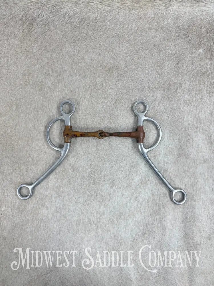 Metalab Partrade Stainless Steel Copper Mouth Snaffle Training Bit Bit
