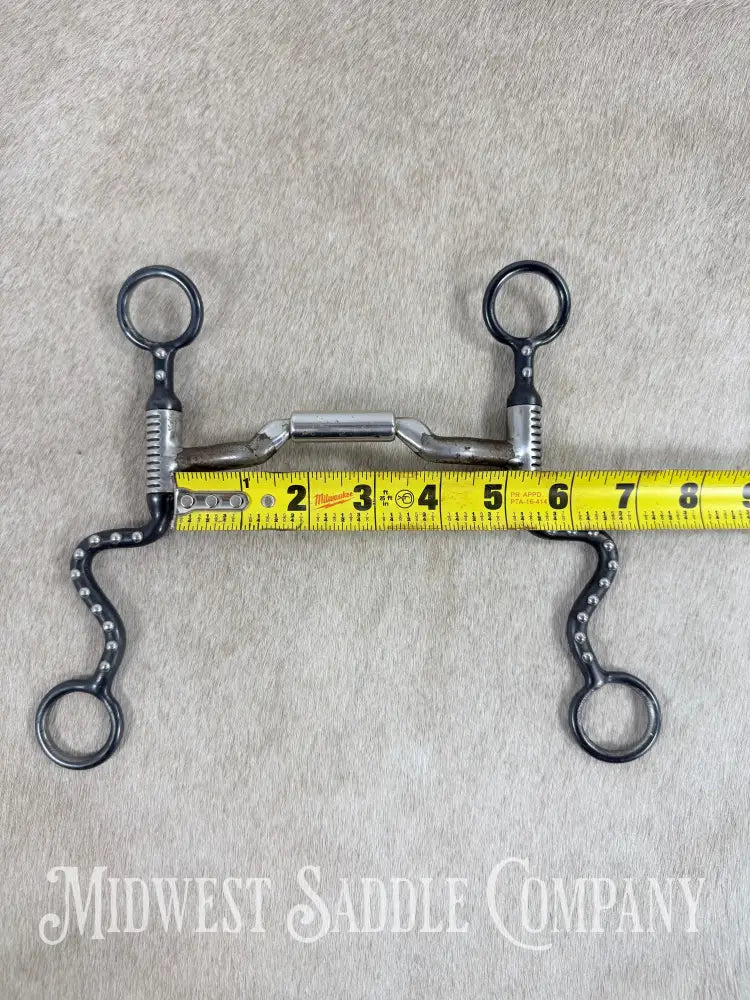 Myler Black Seven Shank Low Port Comfort Bit 5” Bit
