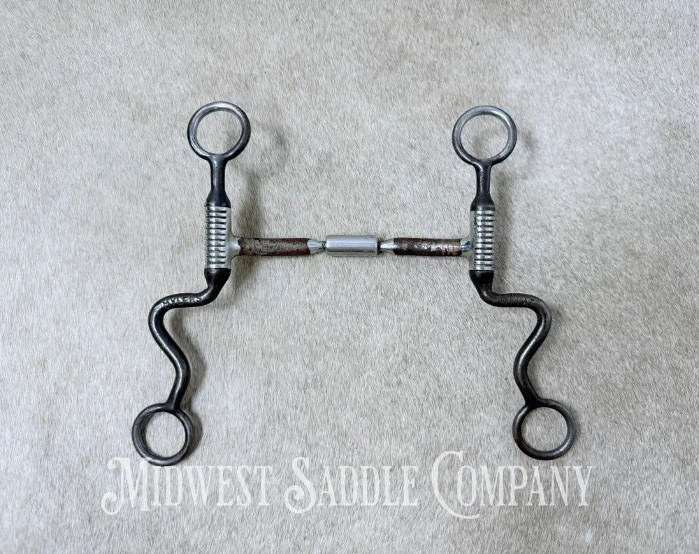 Myler Black Steel Seven Shank Comfort Snaffle Wide Barrel MB 02 Stage 1 5” - Bit