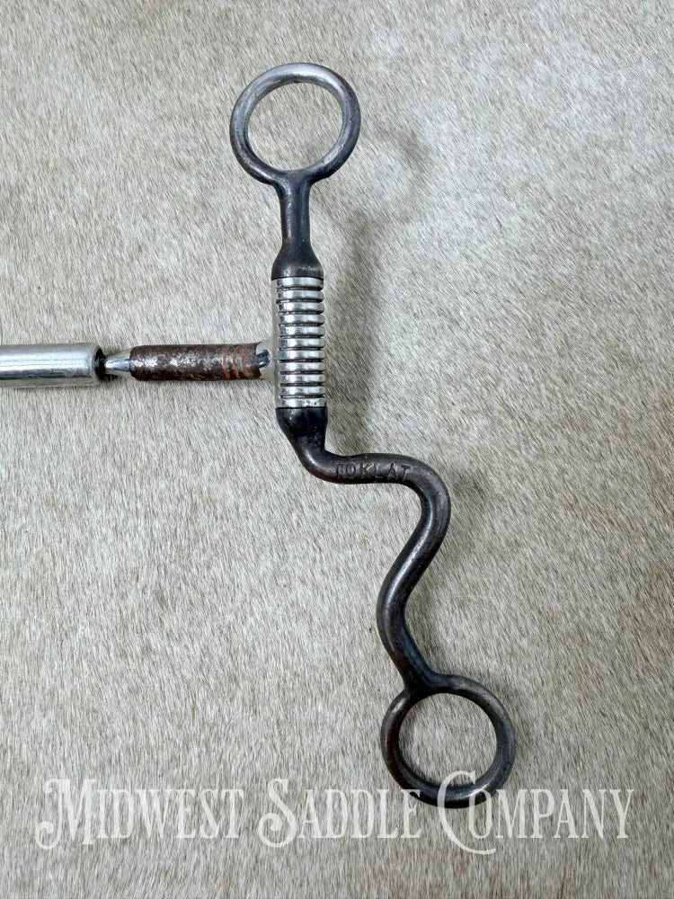 Myler Black Steel Seven Shank Comfort Snaffle Wide Barrel MB 02 Stage 1 5” - Bit