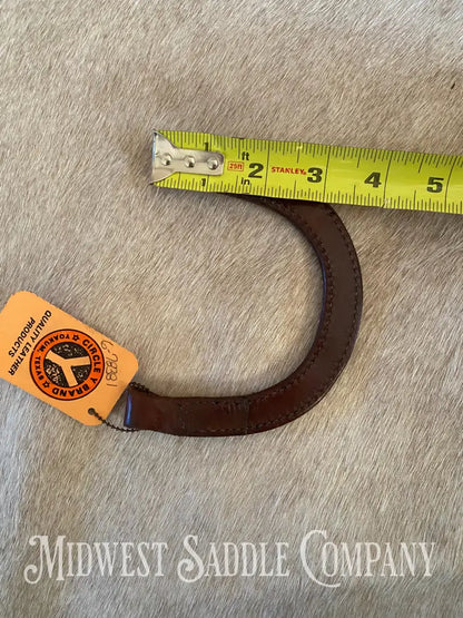 New Old Stock: Circle Y One Ear Horse Headstall Replacement Earpiece - Blank Empty Channel Bridles
