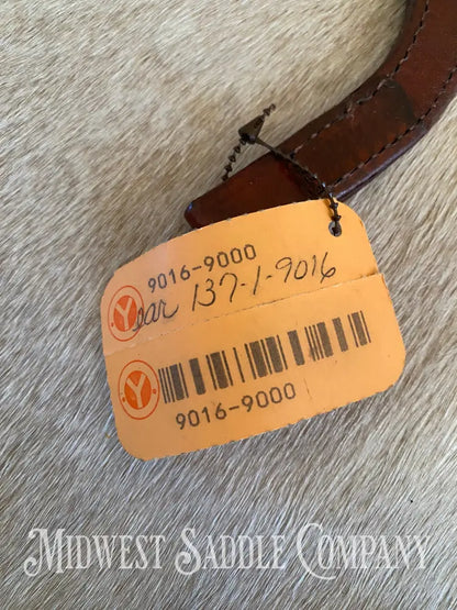 New Old Stock: Circle Y One Ear Horse Headstall Replacement Earpiece - Blank Empty Channel Bridles