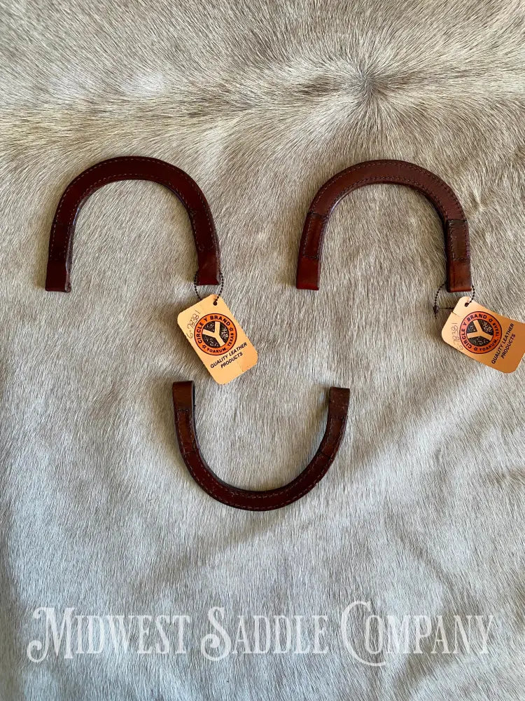 New Old Stock: Circle Y One Ear Horse Headstall Replacement Earpiece - Blank Empty Channel Bridles