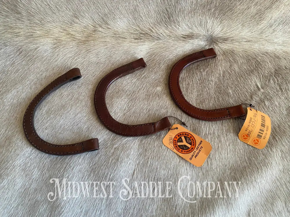 New Old Stock: Circle Y One Ear Horse Headstall Replacement Earpiece - Blank Empty Channel Bridles