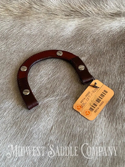 New Old Stock: Circle Y One Ear Pony Arabian Headstall Replacement Earpiece - Silver Bridles &