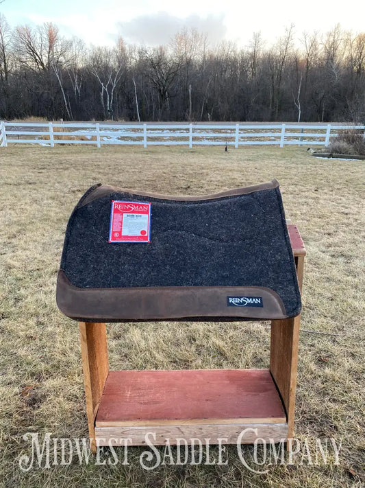 New Reinsman Wool Square Contour Nesting Pad - 28” X 32” 1” Thick Saddle
