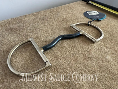 New Shires Mullen Mouth Blue Alloy Hunter Horse Dee Bit Bit