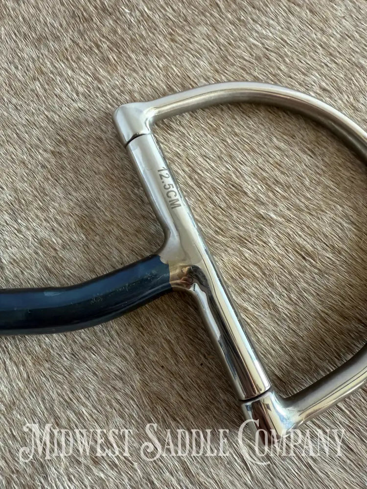 New Shires Mullen Mouth Blue Alloy Hunter Horse Dee Bit Bit