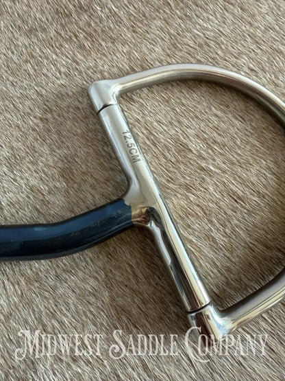 New Shires Mullen Mouth Blue Alloy Hunter Horse Dee Bit Bit