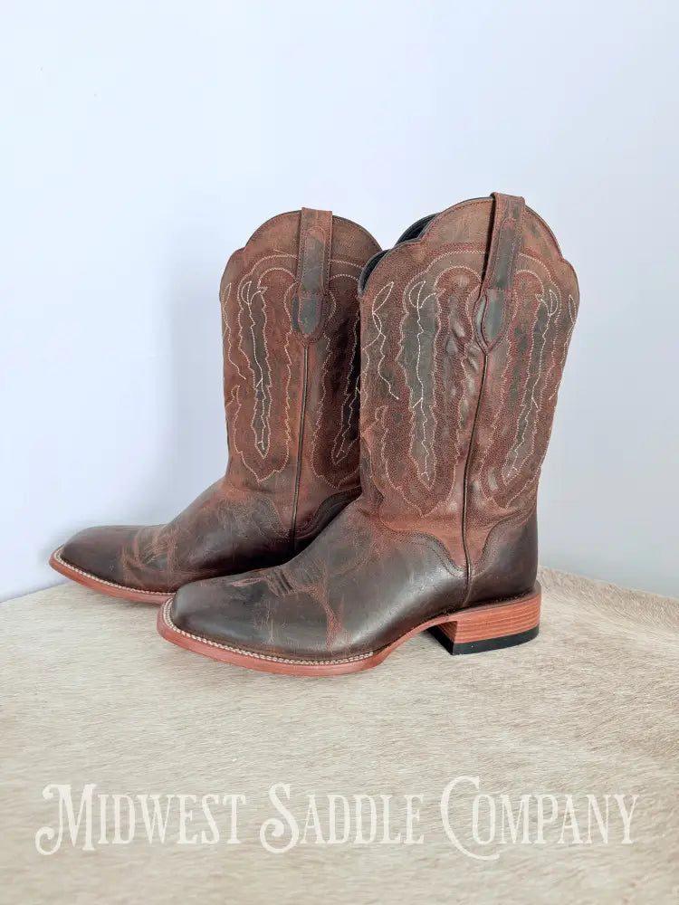 NWOT Men’s JB Dillon Western Cowboy Boots Goat Leather JBM3208 - Size 12 D Western Boots