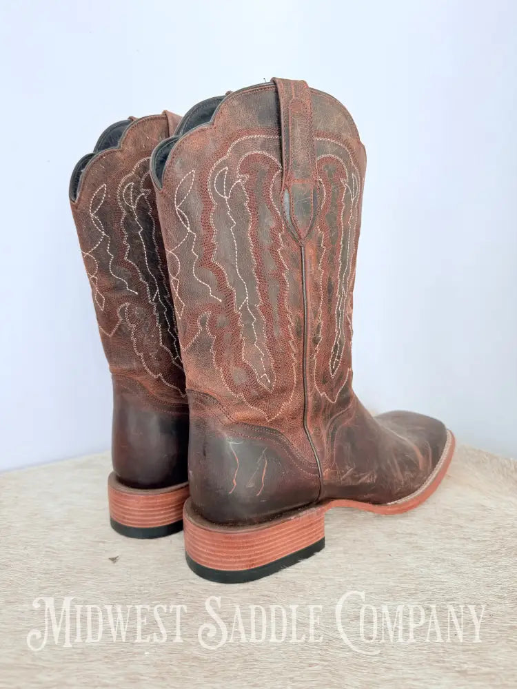 NWOT Men’s JB Dillon Western Cowboy Boots Goat Leather JBM3208 - Size 12 D Western Boots