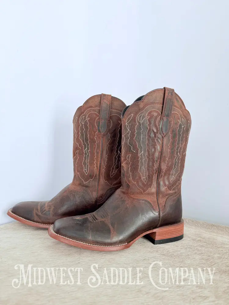 NWOT Men’s JB Dillon Western Cowboy Boots Goat Leather JBM3208 - Size 12 D Western Boots