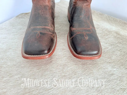 NWOT Men’s JB Dillon Western Cowboy Boots Goat Leather JBM3208 - Size 12 D Western Boots