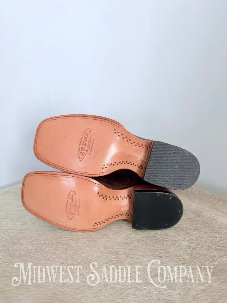 NWOT Men’s JB Dillon Western Cowboy Boots Goat Leather JBM3208 - Size 12 D Western Boots