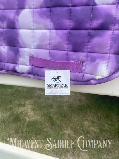 Nwt Smartpak Orchid Watercolor Tie Dye Dressage Saddle Pad English